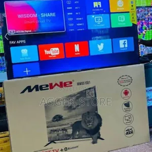 Mewe 55" Frameless Smart TV - 2