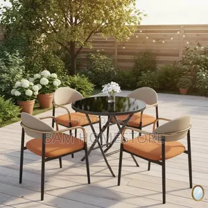 Luxury Marble-Top Nesting Coffee Table Set - 2