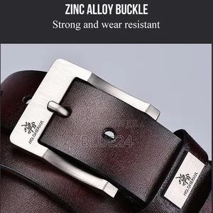 Men's Leather Belt - Alexis Brand - 6