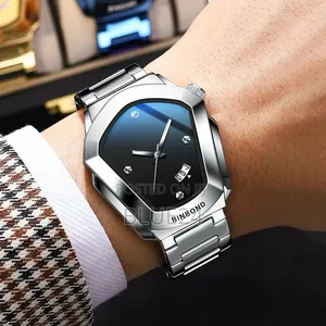 Saa ya Wanaume ya Rolex ya Kifahari ya Biashara yenye Almasi na Quartz - 2
