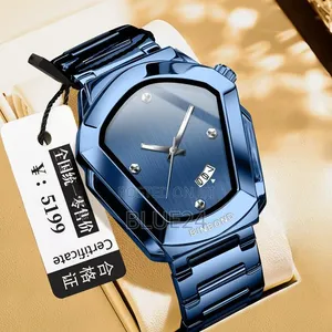 Saa ya Wanaume ya Rolex ya Kifahari ya Biashara yenye Almasi na Quartz - 6