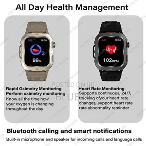 Aimecor Men's Smart Watch with Bluetooth Call and Health Monitor