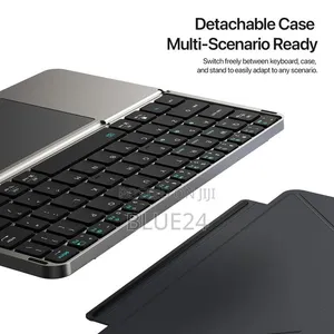 New Multifunctional Foldable Bluetooth Keyboard with Touchpad - 2
