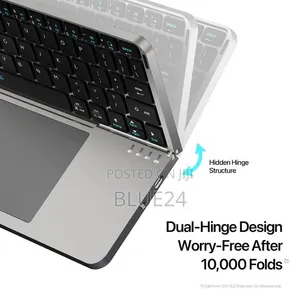 New Multifunctional Foldable Bluetooth Keyboard with Touchpad - 4