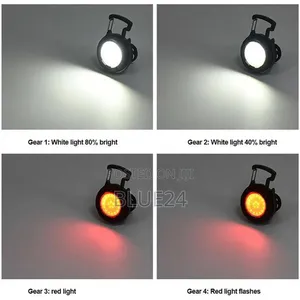 Portable COB Keychain Flashlight - 4