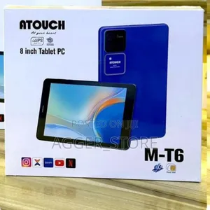 Atouch M-T6 512GB Nyeusi Kompyuta Kibao Mpya