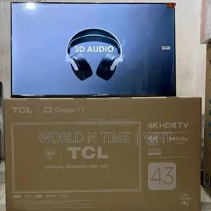 TCL 43V6C 43" 4K UHD HDR Google Smart TV - 2