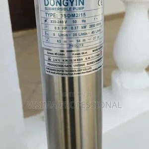 Pampu ya Kisima ya Dong Yin 0.5 HP
