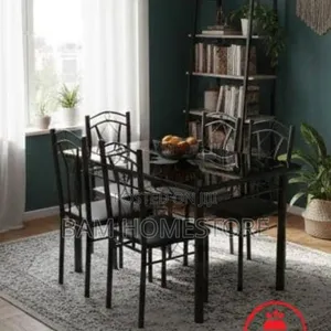 Modern 4-Seater Glass Dining Table - Model A31 - 4