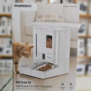 Porodo Petmate Automatic Pet Feeder yenye Wi-Fi na Kamera - 6