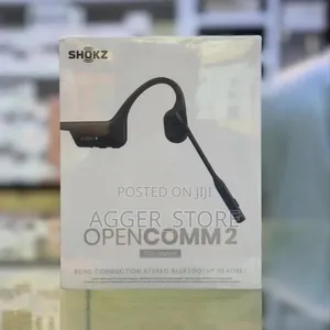 Shokz OpenComm2 Bone Conduction Stereo Bluetooth Headset