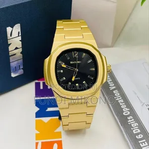 Skmei 2382 Gold Dual Time Watch - 2