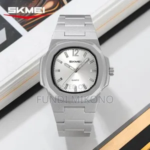 Skmei 2382 Saa ya Silver Dual Time - 2