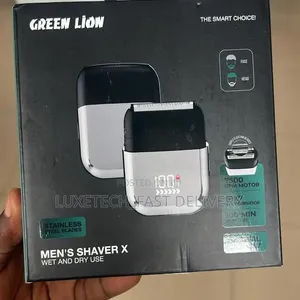 Green Lion Men's Shaver X - Wet and Dry Grooming Tool