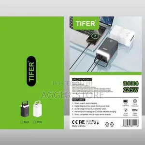 Tifer 100000mAh Ti-111 LED Display Power Bank - 3