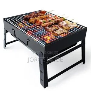 AfriKitchen Portable Foldable Charcoal BBQ Grill