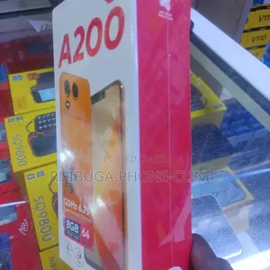 Itel A200+ Mpya 64GB Nyeusi - 2
