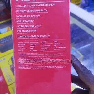 Itel A200+ Mpya 64GB Nyeusi - 4