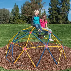 Kids Geometric Steel Frame Dome Climber - 3
