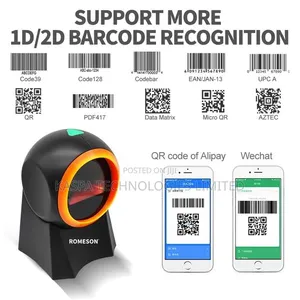 Romeson RS-1UD Desktop Barcode Scanner - 2