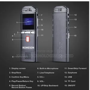 Romeson RS-28 8GB Kinasa Sauti - 4