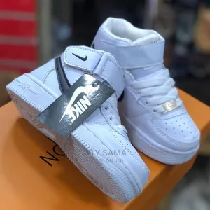 Airforce White Baby Shoes