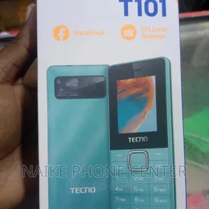 Tecno T101 Mpya Nyeusi