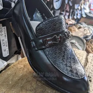 Viatu vya Watoto Loafers Nyeusi