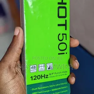 New Infinix Hot 50i 128GB Black