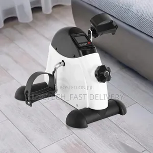 Baiskeli Ndogo ya Mazoezi Chini ya Dawati na Skrini ya LCD