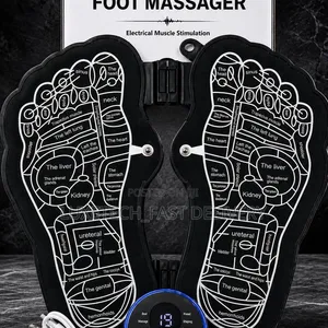EMS Foot Massager Inayochajiwa kwa Tiba ya Miguu na Kupunguza Maumivu