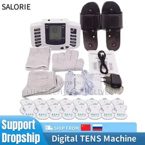 Electro Pulse Massager Slippers with TENS