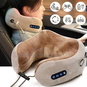 Electric U-Shaped Neck Massager Pillow