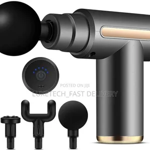 Mini Massage Gun 4-in-1 kwa Kulegeza Misuli