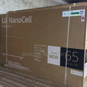 LG 65 Inch Nanocell Nano81 4K Smart TV 2024 - 2