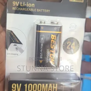Betri ya Beston 9V 1000mAh Inayochajiwa