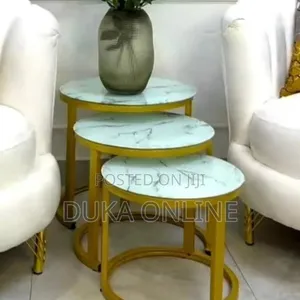 3-in-1 Glass Tables