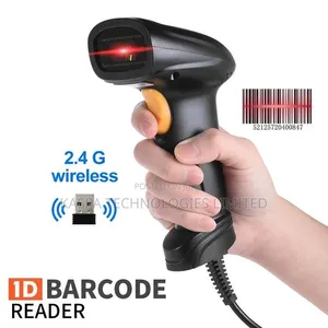 1D Laser Wireless Barcode Scanner
