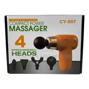 4-in-1 Compact Cordless Rechargeable Power Massager