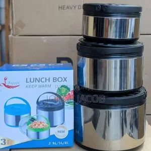 3-in-1 Insulated Lunch Box Set