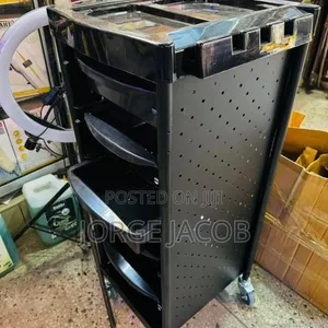 Salon Rolling Trolley Organizer with Layers