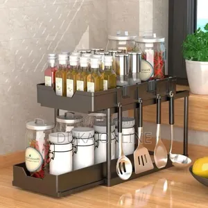 2-Tier Sliding Rack Drawer