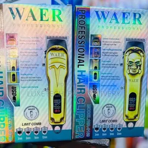 WAER Professional Hair Clipper WA-0159 Rechargeable