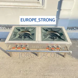 Europe Strong 2-Burner Commercial Gas Stove