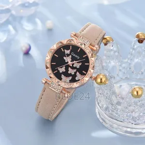 Women's Watch, Ring, Necklace, Earrings, Bracelet Set