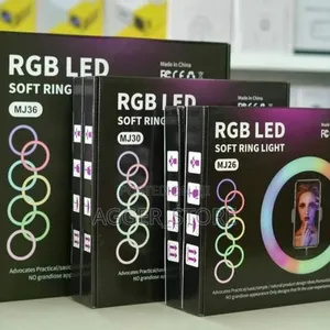 RGB LED Soft Ring Light 16 Inch - 2