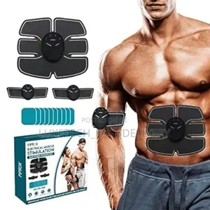 Electrical Muscle Stimulation Belt for Training and Strengthening Muscles