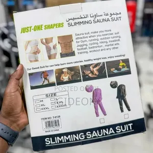 Suti ya Sauna ya Kupunguza Uzito ya Bodyfit - 2