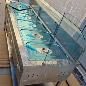 Commercial Electric Bain Marie Buffet Food Warmer (6 Bowls)