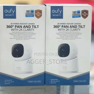Cufy Security Wired Indoor Camera 360 Pan and Tilt 2K
